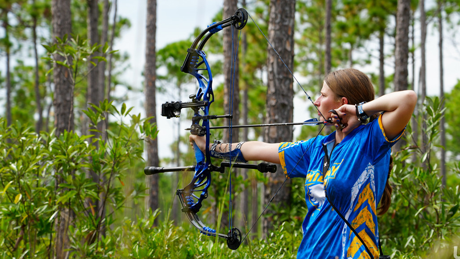 Carrie Booth was the national runner-up in fixed pin at the USA Archery 3D National Tournament Saturday. This was the best finish an Eagle shooter has ever had at a USA Archery event.