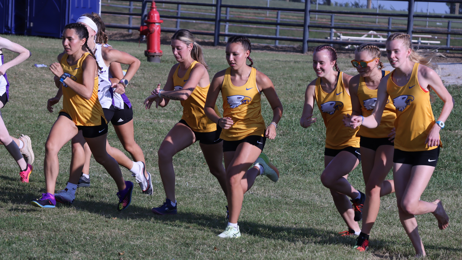 Midway came in 17 at the highly competitive Indiana Wesleyan Cross Country Twilight Invitational Friday.